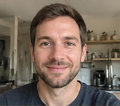 AI-generated portrait of fictional reviewer Daniel K.